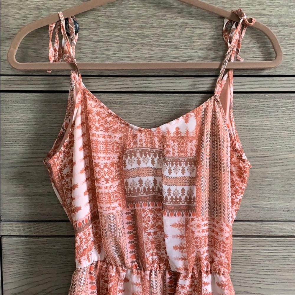 BCBGeneration patchwork print romper. Size medium - Picture 5 of 6